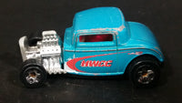 2010 Hot Wheels Hot Rods '32 Ford Metallic Turquoise Die Cast Toy Car Vehicle - Treasure Valley Antiques & Collectibles