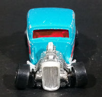 2010 Hot Wheels Hot Rods '32 Ford Metallic Turquoise Die Cast Toy Car Vehicle - Treasure Valley Antiques & Collectibles