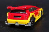 2010 Hot Wheels Hot Tunerz Flight 03 Red with Yellow Trim Die Cast Toy Car Vehicle - Treasure Valley Antiques & Collectibles