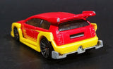 2010 Hot Wheels Hot Tunerz Flight 03 Red with Yellow Trim Die Cast Toy Car Vehicle - Treasure Valley Antiques & Collectibles