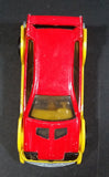 2010 Hot Wheels Hot Tunerz Flight 03 Red with Yellow Trim Die Cast Toy Car Vehicle - Treasure Valley Antiques & Collectibles