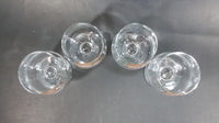 Set of 4 Vintage Libbey Pheasant Hunting Game Bird Rimmed 5" Wine Glasses - Treasure Valley Antiques & Collectibles