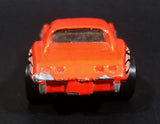 1998 Hot Wheels Tattoo Machines Corvette Stingray Orange Die Cast Toy Car Vehicle - Treasure Valley Antiques & Collectibles