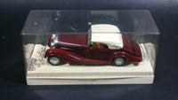 Solido Age D'Or 1939 Mercedes 540k Maroon Red #4067 Die Cast Toy Model Classic Car Vehicle in Display Case - Treasure Valley Antiques & Collectibles