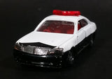 1999 Tomica Tomy Nissan Cedric White Police Patrol Car 1/63 Scale No. 87 Die Cast Toy Car Vehicle - with Opening Doors - Treasure Valley Antiques & Collectibles