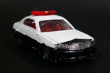 1999 Tomica Tomy Nissan Cedric White Police Patrol Car 1/63 Scale No. 87 Die Cast Toy Car Vehicle - with Opening Doors - Treasure Valley Antiques & Collectibles