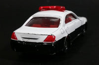 1999 Tomica Tomy Nissan Cedric White Police Patrol Car 1/63 Scale No. 87 Die Cast Toy Car Vehicle - with Opening Doors - Treasure Valley Antiques & Collectibles