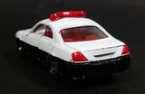 1999 Tomica Tomy Nissan Cedric White Police Patrol Car 1/63 Scale No. 87 Die Cast Toy Car Vehicle - with Opening Doors - Treasure Valley Antiques & Collectibles