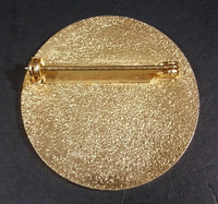 Vintage Skate Canada 1978 Vancouver Ice Figure Skating Round Collectible Enamel Pin - Treasure Valley Antiques & Collectibles