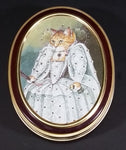 1990 Bentley's of London The Cat's Gallery Queen Elizabeth I Fruit Bon Bons Confectionery Tin Opened Still Full - Treasure Valley Antiques & Collectibles