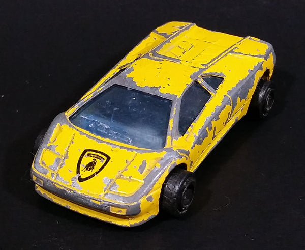 Vintage Majorette Lamborghini Diablo Yellow No. 219 1/58 Scale Die Cast Toy Dream Car Vehicle - Treasure Valley Antiques & Collectibles