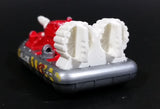 2012 Matchbox Beach Rescue Hovercraft Red and Grey Die Cast Toy Watercraft Vehicle - Treasure Valley Antiques & Collectibles