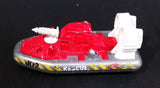 2012 Matchbox Beach Rescue Hovercraft Red and Grey Die Cast Toy Watercraft Vehicle - Treasure Valley Antiques & Collectibles