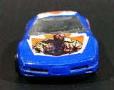 2011 Maisto Marvel Comics Nick Fury 1997 Chevrolet Corvette Blue Die Cast Toy Car Vehicle