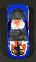 2011 Maisto Marvel Comics Nick Fury 1997 Chevrolet Corvette Blue Die Cast Toy Car Vehicle