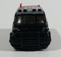 Vintage 1983 Ertl A-TEAM GMC Vandura Van Black Red Die Cast Toy Car Vehicle