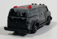 Vintage 1983 Ertl A-TEAM GMC Vandura Van Black Red Die Cast Toy Car Vehicle