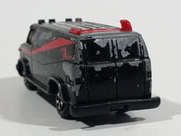 Vintage 1983 Ertl A-TEAM GMC Vandura Van Black Red Die Cast Toy Car Vehicle