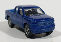 Maisto 1999 Chevrolet Silverado Extended Cab Pickup Truck Blue Die Cast Toy Car Vehicle - Treasure Valley Antiques & Collectibles