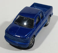 Maisto 1999 Chevrolet Silverado Extended Cab Pickup Truck Blue Die Cast Toy Car Vehicle - Treasure Valley Antiques & Collectibles