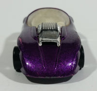 1993 Hot Wheels Silhouette II 5 DOT Wheels Metalflake Purple Die Cast Toy Car Vehicle