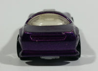 1993 Hot Wheels Silhouette II 5 DOT Wheels Metalflake Purple Die Cast Toy Car Vehicle
