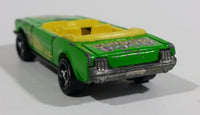 2000 Hot Wheels '65 Mustang Convertible Classic Rock Lime Green Die Cast Toy Car Vehicle - Treasure Valley Antiques & Collectibles