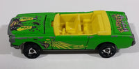 2000 Hot Wheels '65 Mustang Convertible Classic Rock Lime Green Die Cast Toy Car Vehicle - Treasure Valley Antiques & Collectibles