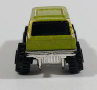 1983 Hot Wheels Mini Racers Chevy Blazer 4 x 4 Green Yellow Die Cast Toy Car Vehicle - Treasure Valley Antiques & Collectibles