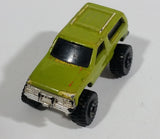 1983 Hot Wheels Mini Racers Chevy Blazer 4 x 4 Green Yellow Die Cast Toy Car Vehicle - Treasure Valley Antiques & Collectibles