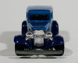 2008 Hot Wheels All Stars '32 Ford Delivery Truck Metalflake Blue Red Line Die Cast Toy Car Vehicle - Treasure Valley Antiques & Collectibles