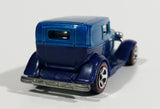 2008 Hot Wheels All Stars '32 Ford Delivery Truck Metalflake Blue Red Line Die Cast Toy Car Vehicle - Treasure Valley Antiques & Collectibles