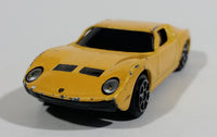 Maisto Fresh Metal 1966 Lamborghini Miura Yellow 1/64 Scale Die Cast Toy Dream Car Vehicle - Treasure Valley Antiques & Collectibles