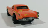 1987 Hot Wheels Color Racers '57 T-Bird 1957 Ford Thunder Bird Orange Die Cast Toy Car Vehicle - Treasure Valley Antiques & Collectibles