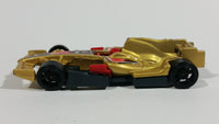 2011 Hot Wheels Track Stars F1 Racer Metallic Gold Die Cast Toy Race Car Vehicle - Treasure Valley Antiques & Collectibles