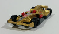 2011 Hot Wheels Track Stars F1 Racer Metallic Gold Die Cast Toy Race Car Vehicle - Treasure Valley Antiques & Collectibles