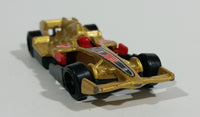 2011 Hot Wheels Track Stars F1 Racer Metallic Gold Die Cast Toy Race Car Vehicle - Treasure Valley Antiques & Collectibles