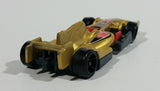 2011 Hot Wheels Track Stars F1 Racer Metallic Gold Die Cast Toy Race Car Vehicle - Treasure Valley Antiques & Collectibles