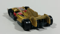 2011 Hot Wheels Track Stars F1 Racer Metallic Gold Die Cast Toy Race Car Vehicle - Treasure Valley Antiques & Collectibles