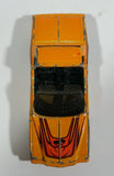 2003 Hot Wheels Concrete Cruisers Montezooma Orange Yellow Die Cast Toy Car Vehicle - Treasure Valley Antiques & Collectibles