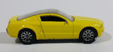 2006 Matchbox MBX Metal Ford Mustang GT Concept Yellow Die Cast Toy Car Vehicle - Treasure Valley Antiques & Collectibles