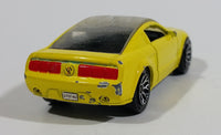 2006 Matchbox MBX Metal Ford Mustang GT Concept Yellow Die Cast Toy Car Vehicle - Treasure Valley Antiques & Collectibles