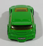 2011 Hot Wheels Graffiti Rides Audacious Neon Green Die Cast Toy Car Vehicle - Treasure Valley Antiques & Collectibles