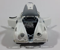 Burago 1948 Jaguar XK 120 Convertible White 1/24 Scale Die Cast Model Toy Classic Car Vehicle - Missing Parts - Treasure Valley Antiques & Collectibles