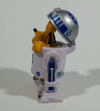 Rare Star Wars Disney Pluto Dog Cartoon Character in R2D2 Robot  3" Toy Figure Collectible