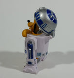 Rare Star Wars Disney Pluto Dog Cartoon Character in R2D2 Robot  3" Toy Figure Collectible