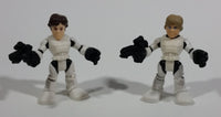 2011 Hasbro LFL Star Wars Luke Skywalker & Han Solo 2 1/2" Toy Figure Collectible Set of 2 - Treasure Valley Antiques & Collectibles