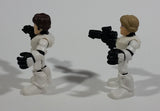 2011 Hasbro LFL Star Wars Luke Skywalker & Han Solo 2 1/2" Toy Figure Collectible Set of 2 - Treasure Valley Antiques & Collectibles