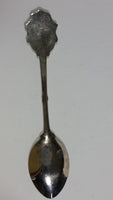 Agrigento Sicily, Italy Valle dei Templi Silver Plated Souvenir Spoon Travel Collectible - Ancient Greek Archaeological Site - Treasure Valley Antiques & Collectibles