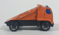 2003 Matchbox Hero City Car Carrier Orange Die Cast Toy Truck Vehicle - Missing Loader - Treasure Valley Antiques & Collectibles